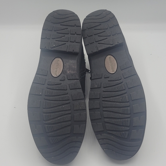 Earth Origins Ankle Booties leather and fabric upper size 9M - Picture 12 of 14